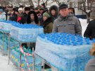На территории водоканала освятили воду