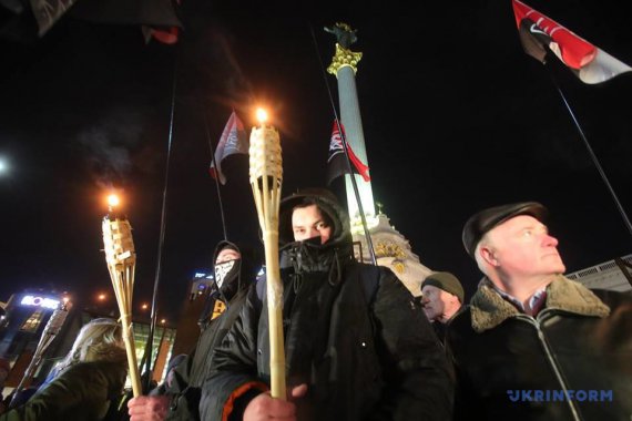 Активисты прошли шествием за расследование преступлений Майдана