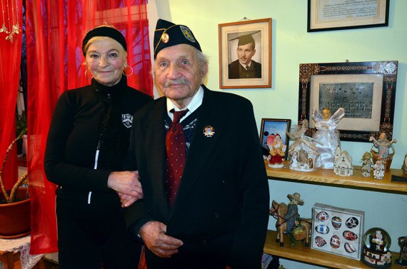Владимир Клос с женой