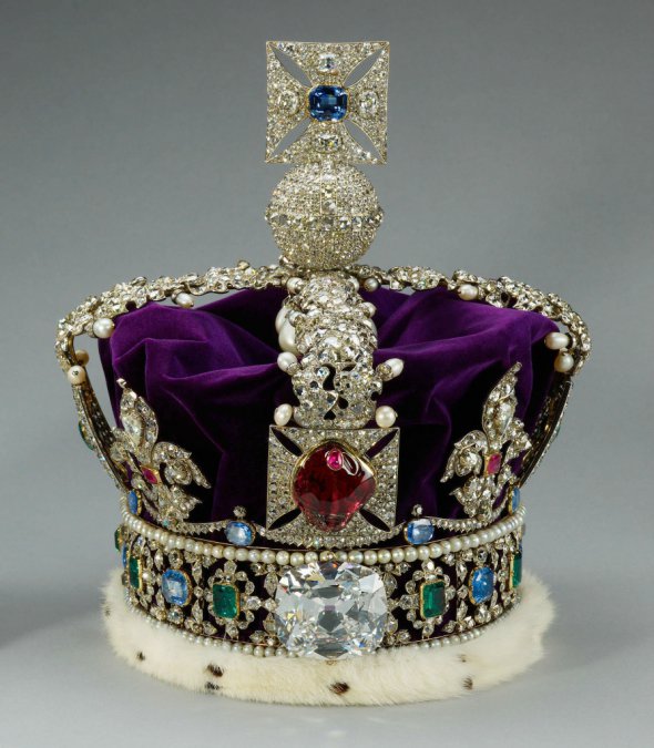 Бриллиант Куллинан II в короне Британской Империи