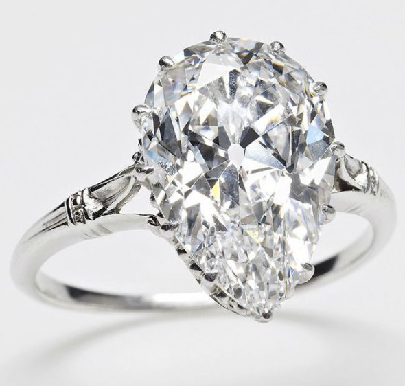 Платиновое кольцо с бриллиантом Куллинан IX