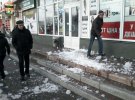 2016 года на Полтаве женщину убило глыбой снега