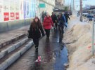 2016 года на Полтаве женщину убило глыбой снега