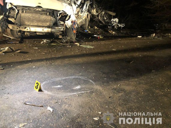 У потрійній ДТП  на Одещині загинули 2 поліцейських
