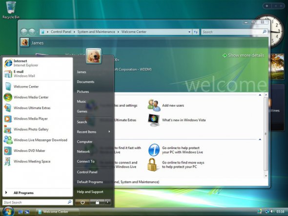 Vista задумывалась в качестве принципиально новой версии Windows 