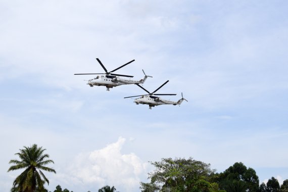 Українські вертолітники у складі миротворчих сил ООН у Конго брали участь у операції "Скорпіон"