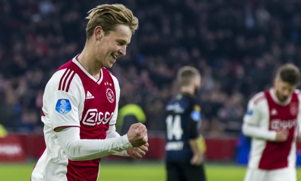 За "Аякс" Френкі зіграв 68 матчів, в яких забивав 5 разів