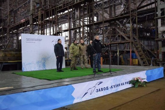 В Киеве заклали боевые катера