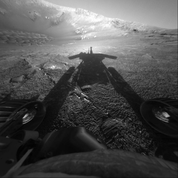 Файлы, сделанные во время марсианской миссии Opportunity