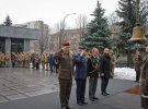 Церемонія вшанування пам'яті захисників України, яких вбили російські загарбники