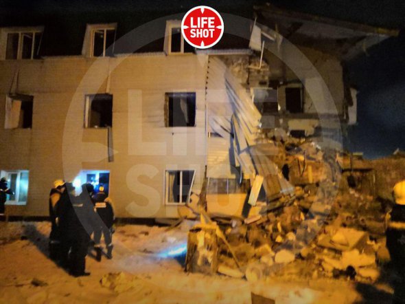 У російському Красноярську стався вибух у житловому будинку. Фото: LifeShot
