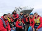 Учасники 23-ї зимової антарктичної експедиції на "Академіку Вернадському"