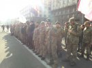 У Києві проходить марш захисників Дебальцево. Фото: Андрій Жигайло