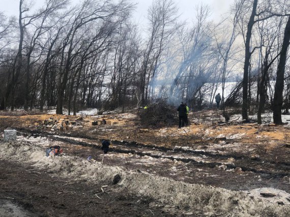 Трасу Київ-Харків біля Полтави почали розширяти