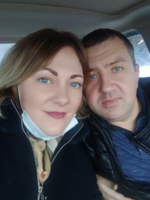 Ольга Кириченко с мужем Александром