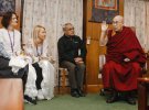 Украинцы посетили лидера буддистов