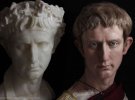 Іспанський скульптор створив гіперреалістичні бюсти трьох печально відомих правителів Риму - Цезаря, Августа і Нерона