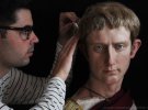 Испанский скульптор создал гиперреалистични бюсты трех печально известных правителей Рима - Цезаря, Августа и Нерона.