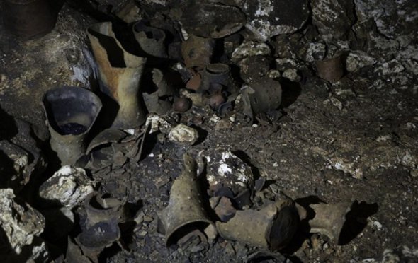 У печері знайшли 155 артефактів