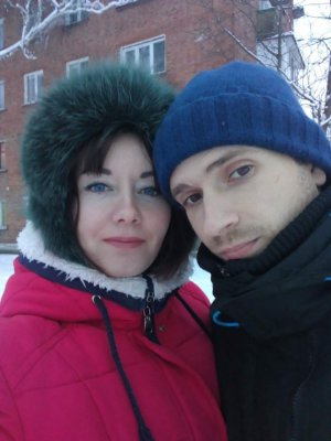 Олександр Піскарьов з дружиною Юлією 