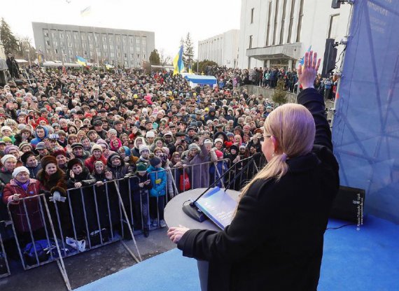 Юлія Тимошенко побувала на Хмельниччині та Вінниччині 