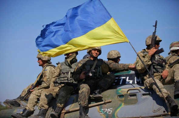 Военнослужащие на Донбассе