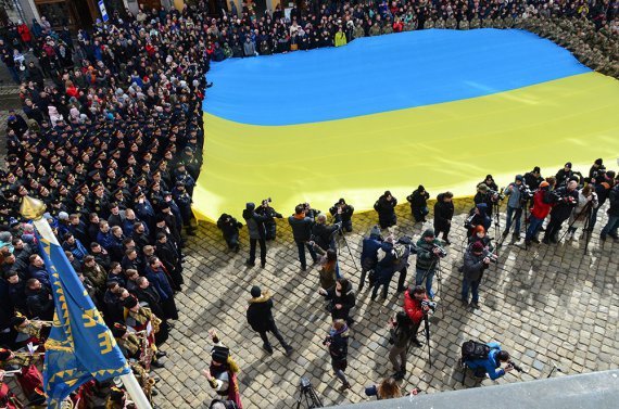 У Львові відзначили 154-ту річницю з дня першого публічного виконання Гімну України