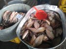 Свежая рыба на Центральном рынке Полтавы