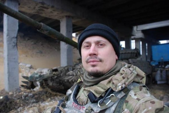 Сергій Мороз пішов на фронт на добровольцем у 2014 році