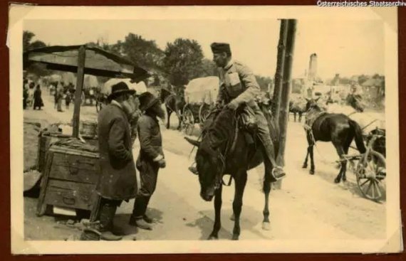 Великі Мости, фото часів Першої світової війни