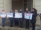 Во Львове акцию за климатическую справедливость проводят впервые