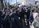 На встрече Порошенко с избирателями в Киеве произошли столкновения. Фото: Lb.ua