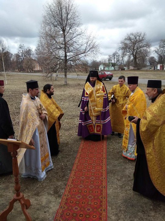 У Ковалівці Полтавського району освятили купол Свято-Покровського храму