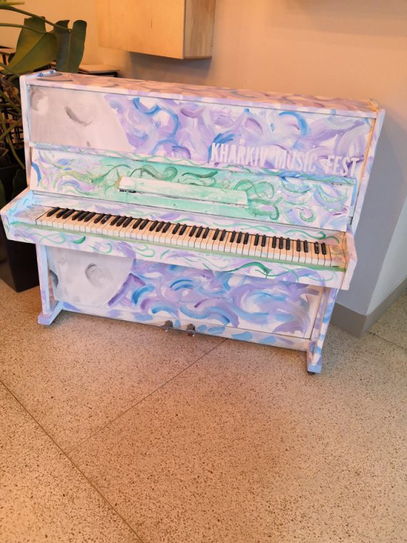У Харкові встановили арт-піаніно до Kharkiv Music Fest-2019