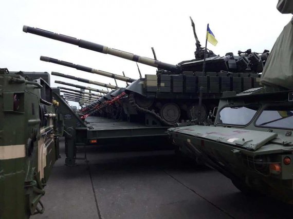 Танки Т-64, которые получат вооруженные силы Украины