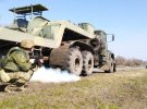 Бойцы Никопольского зенитного ракетного полка отработали действия при нападении условного противника