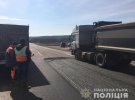 На Одещині  працівників дорожньої служби збила вантажівка   DAF