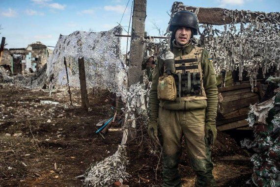 Фотографії захисників України, які базуються недалеко від Авдіївки на Донеччині, показали в мережі