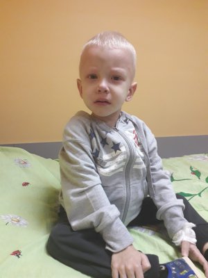 У 3-річного Віталіка на фоні печінкової недостатності розвинувся фіброз. Нині хлопчику необхідна пересадка печінки.