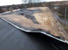 В Новосанжарском районе Полтавской ветром сорвало крыши