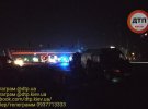 Під Києвом сталася аварія за участю крана і двох мікроавтобусів