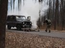 Тактические учения в подразделении зенитных ракетных войск на Харьковщине