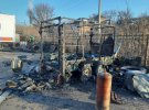 Возгорание на автостоянке в Кропивницком началось с платформы грузового автомобиля по перевозке сжиженного газа