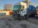Займання на автостоянці  в Кропивницькому розпочалося із платформи вантажного автомобіля із перевезення скрапленого газу