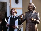 У Полтаві відкрили скульптурну композицію на розі вулиць Гоголя і Пушкіна