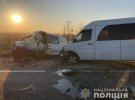 В Одесской области в ДТП с участием маршрутки и двух грузовых микроавтобусов погиб человек