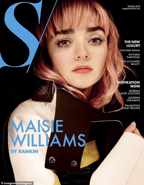 Мейсі Вілльямс знялась у стильній фотосесії для глянцю S/Magazine
