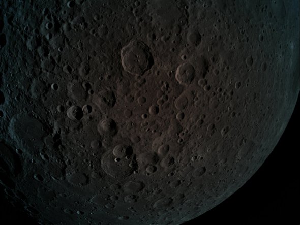 Космическому аппарату Beresheet удалось снять обратную сторону Луны