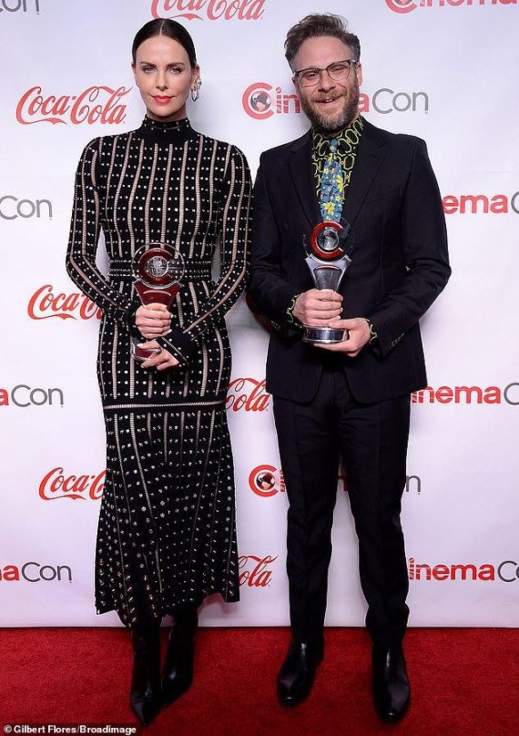 Шарлиз Терон побывала на церемонии награждения CinemaCon Awards,