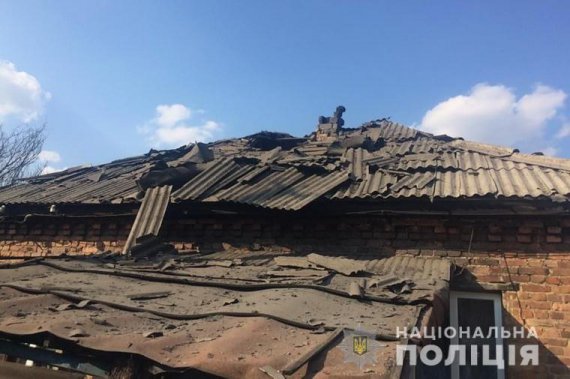 На Луганщине боевики обстреляли прифронтовой поселок Золотое-4 Попаснянского района